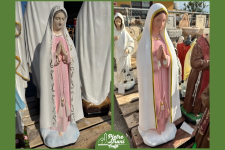 Statua Fatima in Cemento h. 90